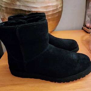 UGG Cory II suede boots, all black Size 11
